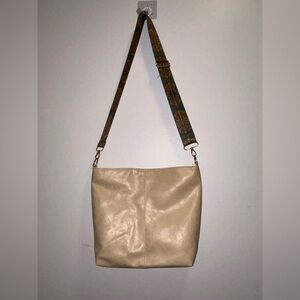 Hobo Bag Vegan Leather Crossbody Guitar Strap